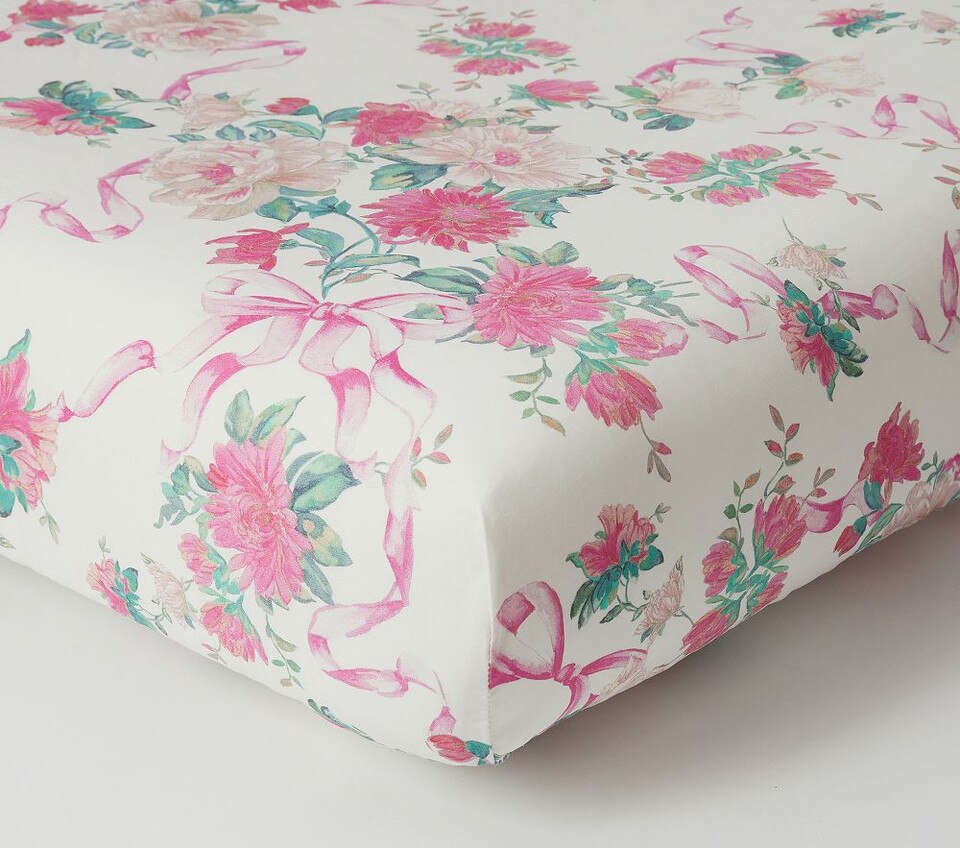 LoveShackFancy Bow Baby Bed Linen Pottery Barn Kids AU